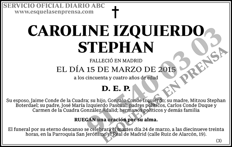 Caroline Izquierdo Stephan